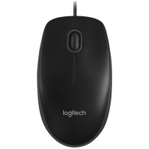 Logitech Desktop MK120 - Wired USB Italian QWERTY Keyboard with Optical Mouse, Black — Buy in Cyprus with Fast Delivery