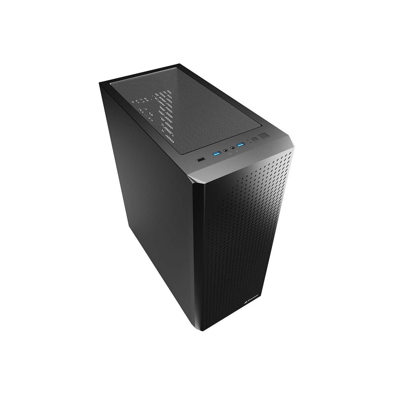 Sharkoon VS9 - Mid Tower PC Case - Black, ATX/mATX/Mini-ITX, 350mm GPU, 158mm CPU Cooler — Buy in Cyprus with Fast Delivery