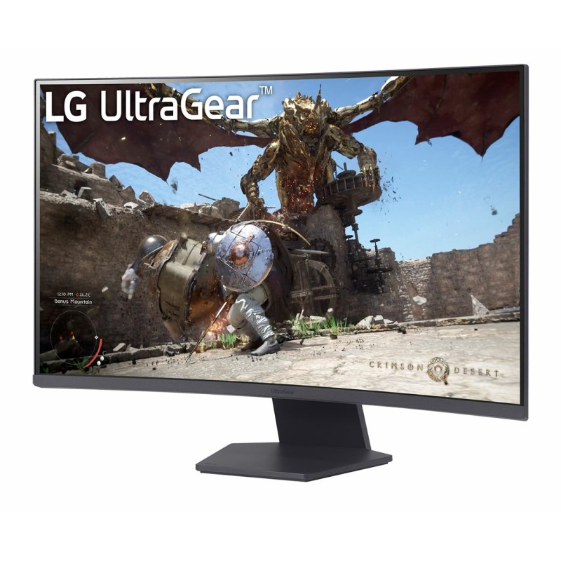 Buy LG UltraGear 32GS60QC-B - 31.5in (80cm) QHD 2560x1440 Curved VA 1000R, 180Hz... in Cyprus, Nicosia, Limassol, Larnaka, Pafos