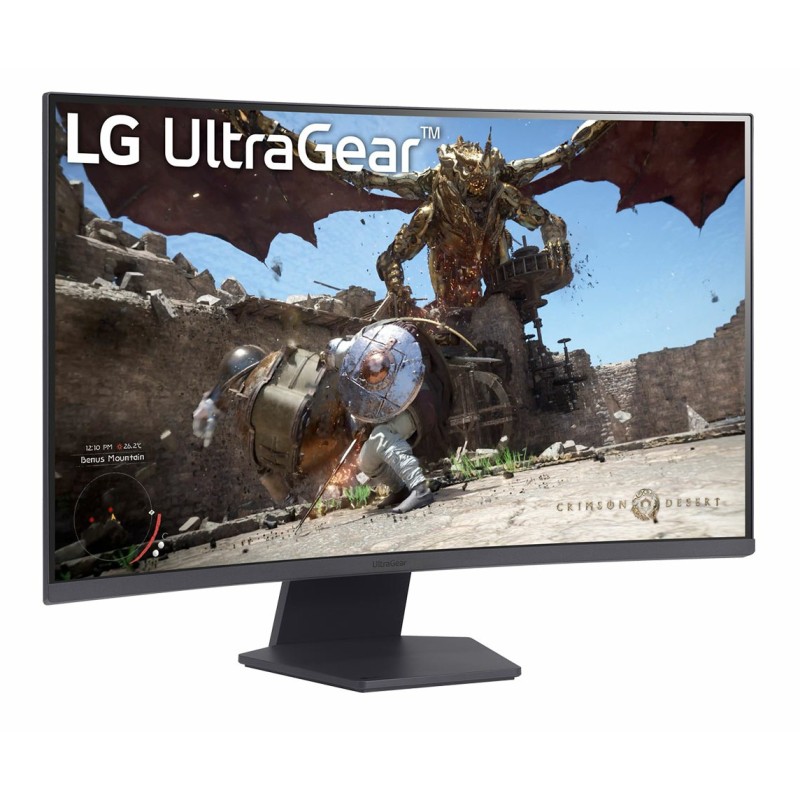 Buy LG UltraGear 32GS60QC-B - 31.5in (80cm) QHD 2560x1440 Curved VA 1000R, 180Hz... in Cyprus, Nicosia, Limassol, Larnaka, Pafos