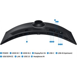 Buy Samsung ViewFinity S9 S49C950UAU - 49inch Curved DQHD 5120x1440 32:9 VA, 120... in Cyprus, Nicosia, Limassol, Larnaka, Pafos