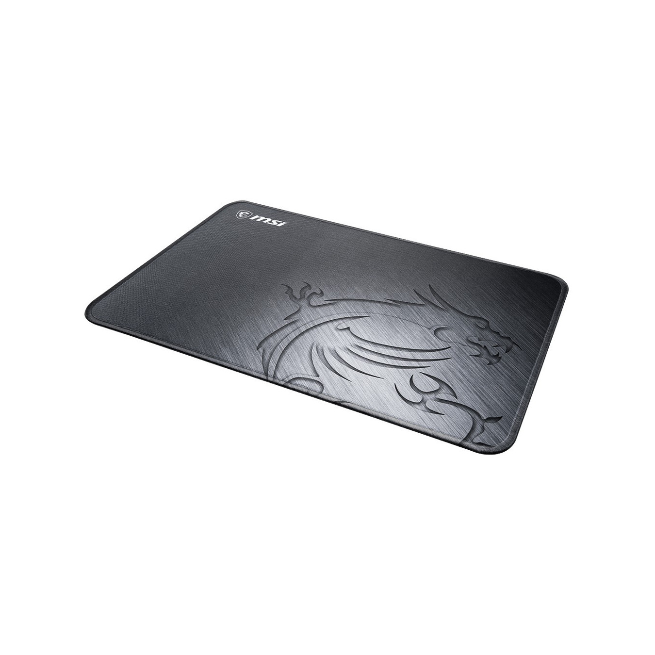 MSI Agility GD21 Gaming Mousepad - Black Rubber, Non-slip Textured Surface, 220 x 320 mm, 3 mm Thick