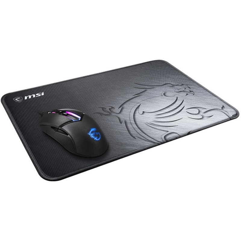 Buy MSI Agility GD21 Gaming Mousepad - Black Rubber, Non-slip Textured Surface, ... in Cyprus, Nicosia, Limassol, Larnaka, Pafos