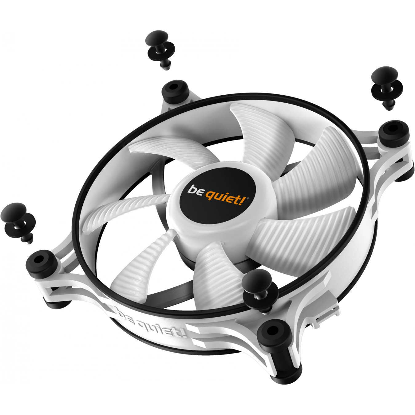 be quiet! Shadow Wings 2 - BL089 - 120mm PWM White Case Fan, 1100 RPM, Ultra-Quiet 15.9 dB — Buy in Cyprus with Fast Delivery