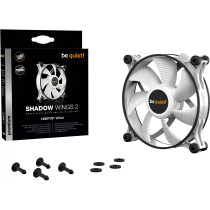 be quiet! Shadow Wings 2 - BL089 - 120mm PWM White Case Fan, 1100 RPM, Ultra-Quiet 15.9 dB — Buy in Cyprus with Fast Delivery