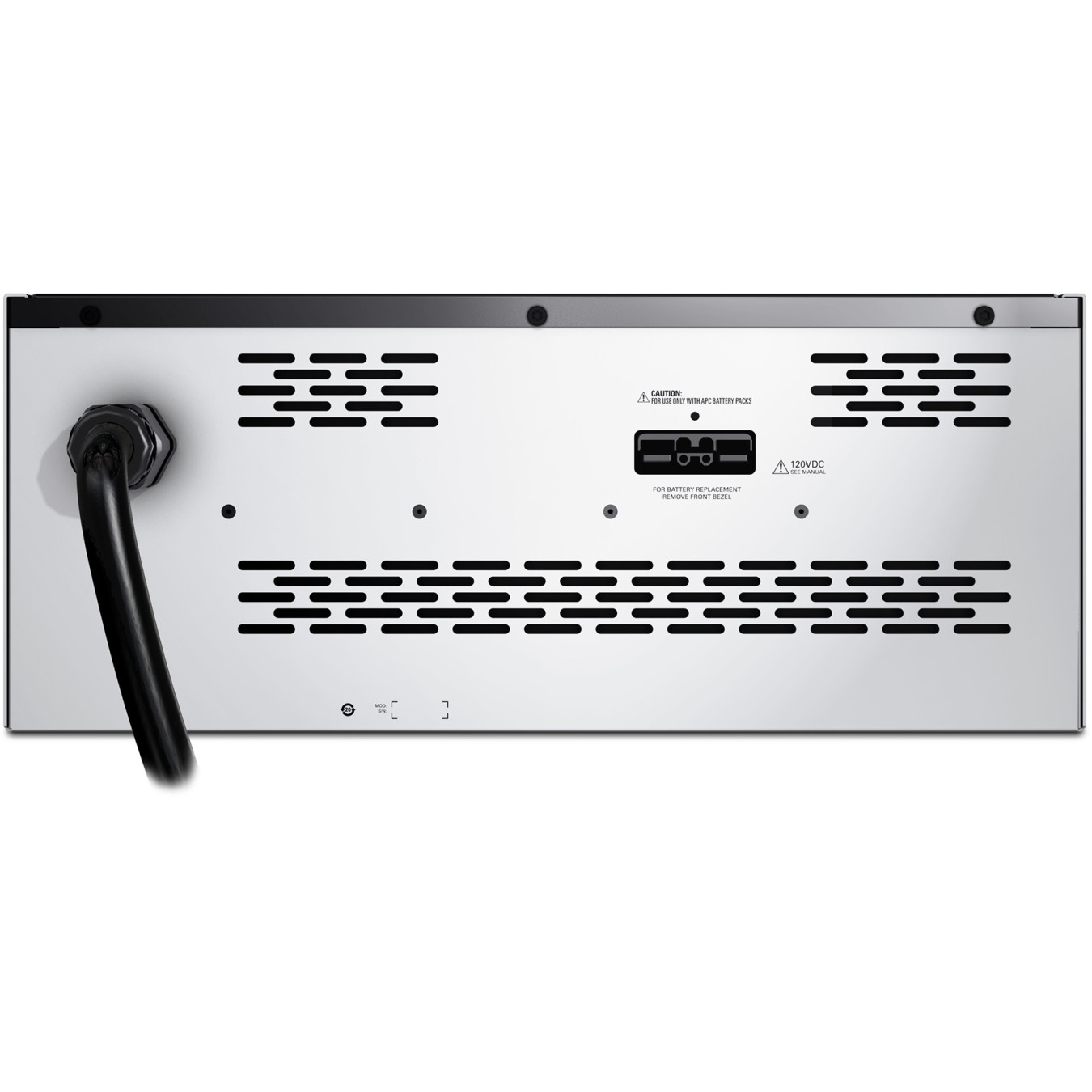APC Smart-UPS X External Battery Pack - SMX120BP - 120V 1200VAh, 4U Rack/Tower, Hot-Swap, Black