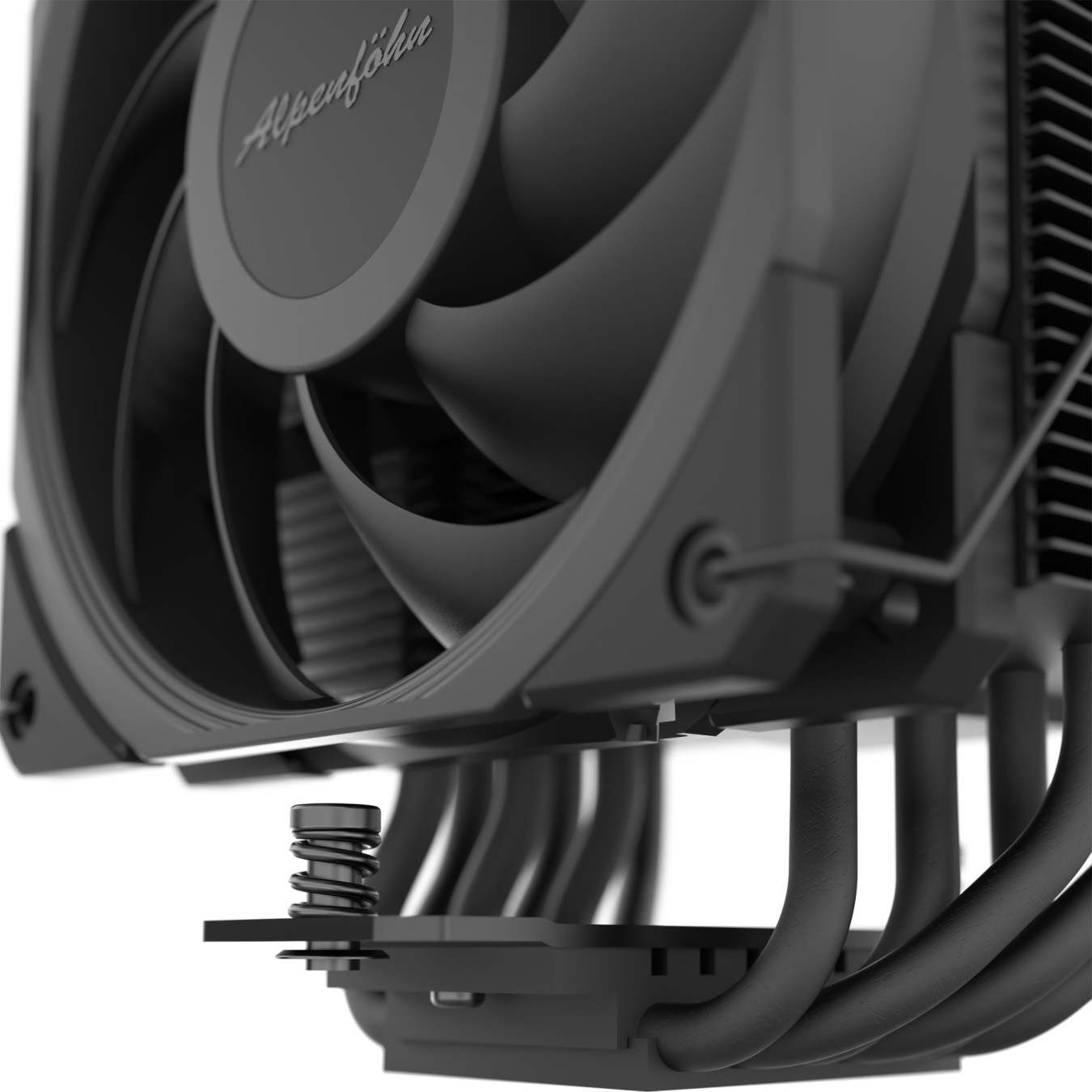 Alpenföhn Brocken 4 - Tower CPU Cooler - Black, 6x 6mm Heatpipes, 120mm PWM Fan, 220W TDP — Buy in Cyprus with Fast Delivery