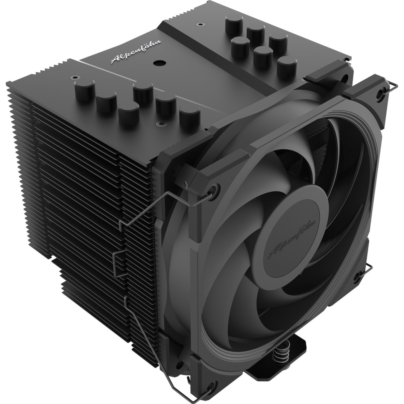Alpenföhn Brocken 4 - Tower CPU Cooler - Black, 6x 6mm Heatpipes, 120mm PWM Fan, 220W TDP — Buy in Cyprus with Fast Delivery