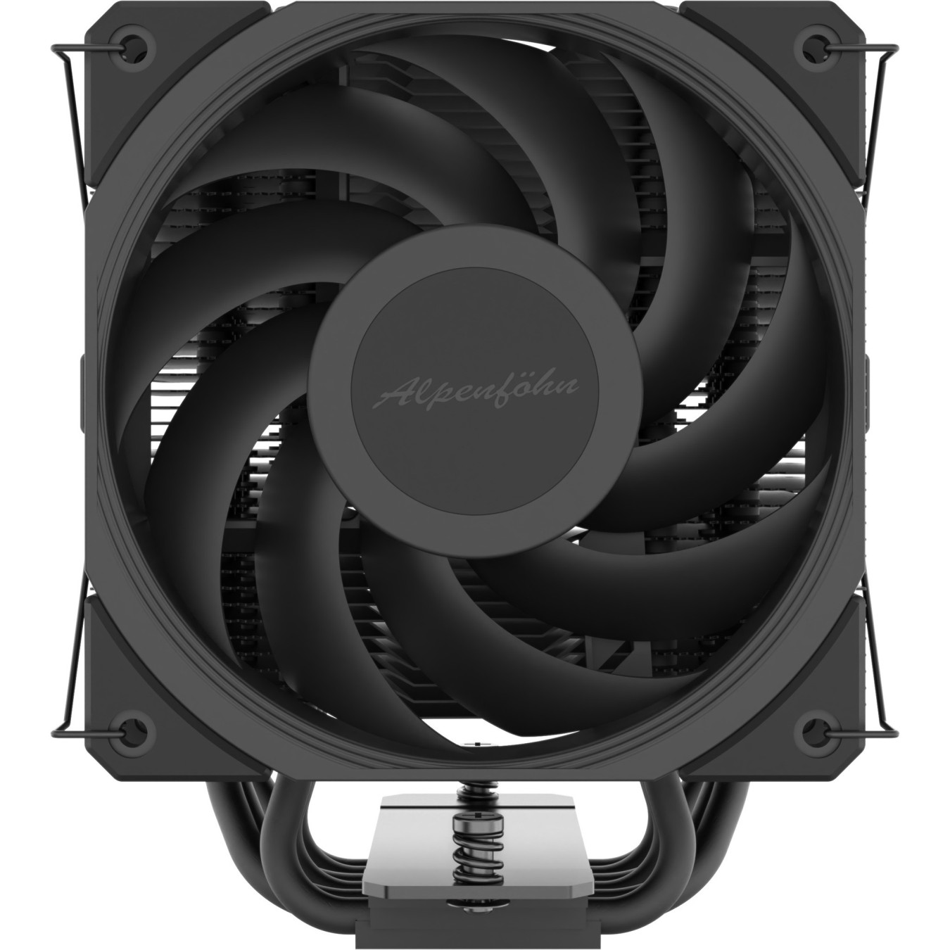 Alpenföhn Brocken 4 - Tower CPU Cooler - Black, 6x 6mm Heatpipes, 120mm PWM Fan, 220W TDP — Buy in Cyprus with Fast Delivery