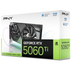 Buy PNY GeForce RTX 5060 Ti Verto - Dual-Fan Black - 16GB GDDR7, 2572 MHz Boost,... in Cyprus, Nicosia, Limassol, Larnaka, Pafos
