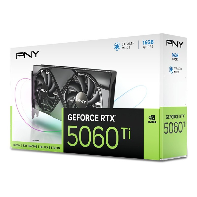 Buy PNY GeForce RTX 5060 Ti Verto - Dual-Fan Black - 16GB GDDR7, 2572 MHz Boost,... in Cyprus, Nicosia, Limassol, Larnaka, Pafos