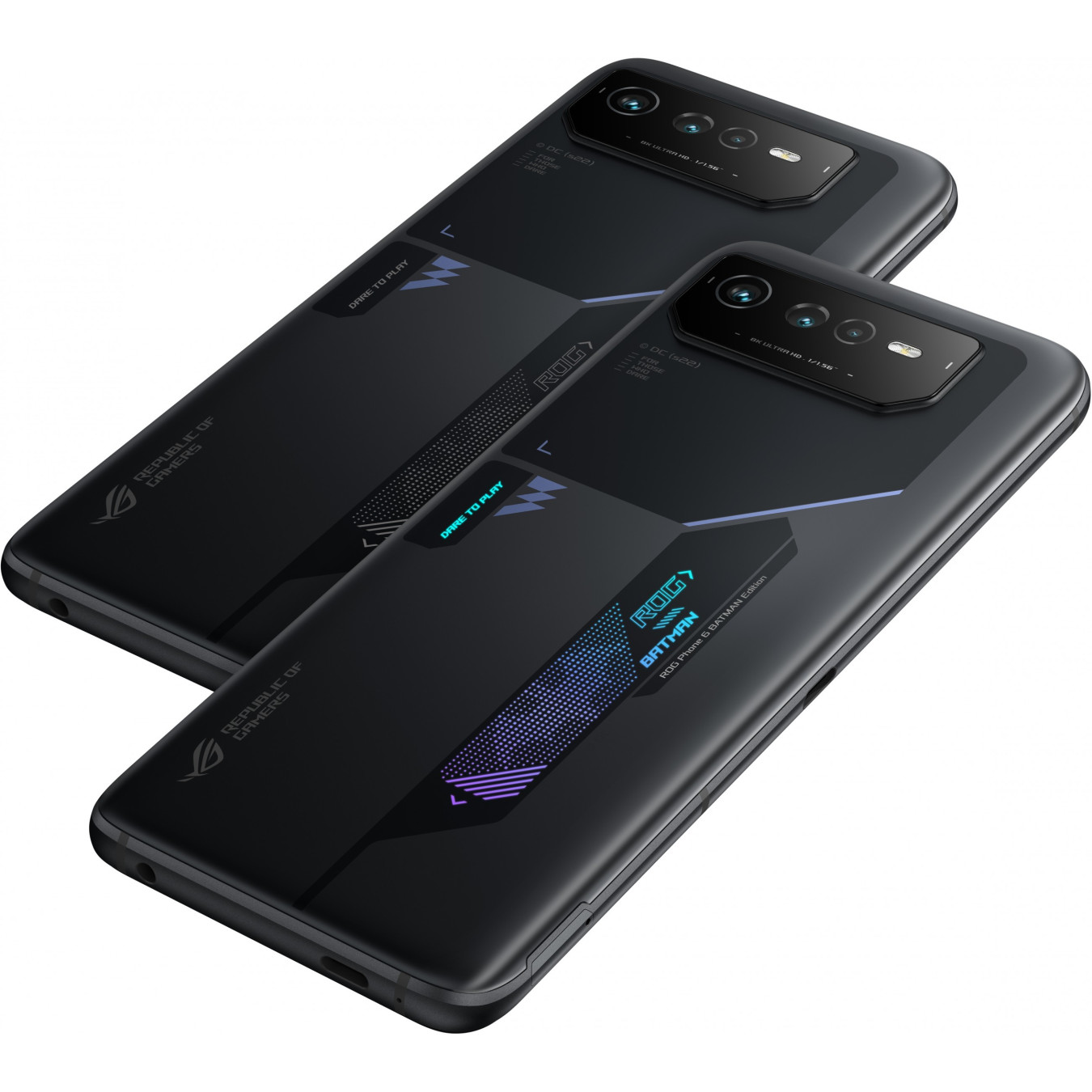 ASUS ROG Phone 6D Batman Edition - AI2203-5B028E1 - Night Black, 12GB RAM, 256GB, Dimensity 9000+