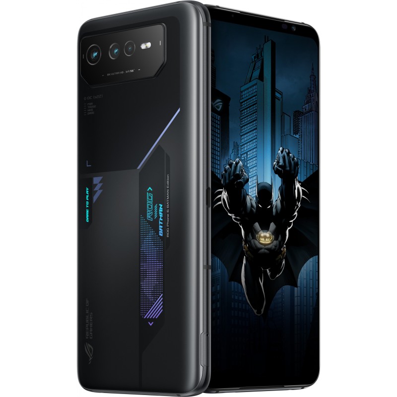 Buy ASUS ROG Phone 6D Batman Edition - AI2203-5B028E1 - Night Black, 12GB RAM, 2... in Cyprus, Nicosia, Limassol, Larnaka, Pafos