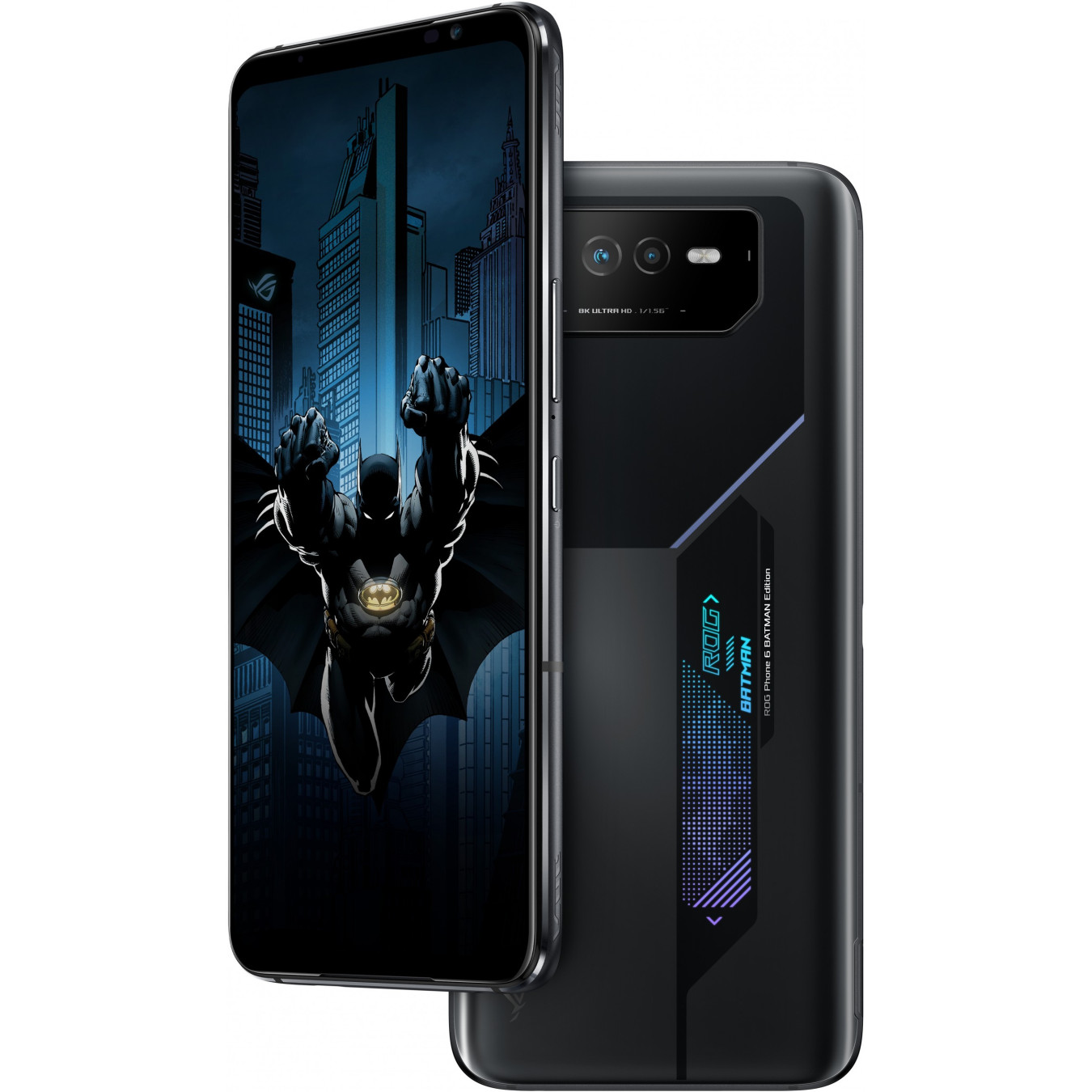 ASUS ROG Phone 6D Batman Edition - AI2203-5B028E1 - Night Black, 12GB RAM, 256GB, Dimensity 9000+