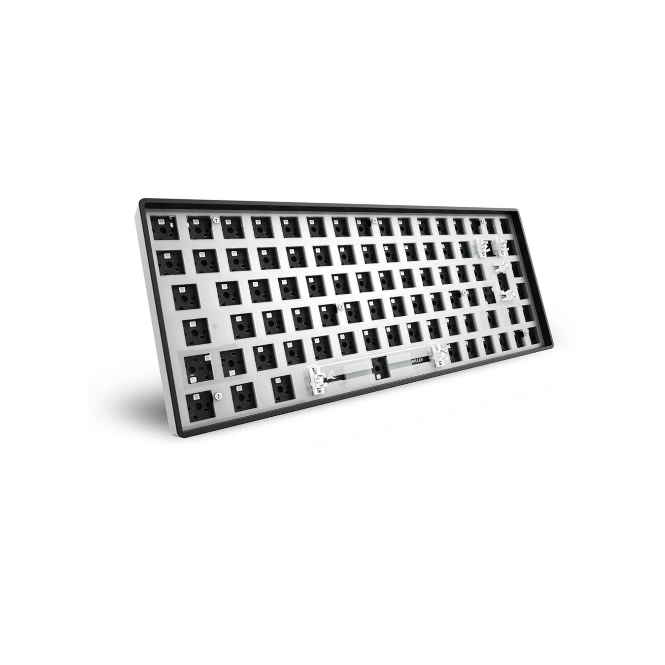Sharkoon SKILLER SGK50 S3 Barebone - 75% RGB Wired USB-C Keyboard, 256KB Onboard Memory, Black