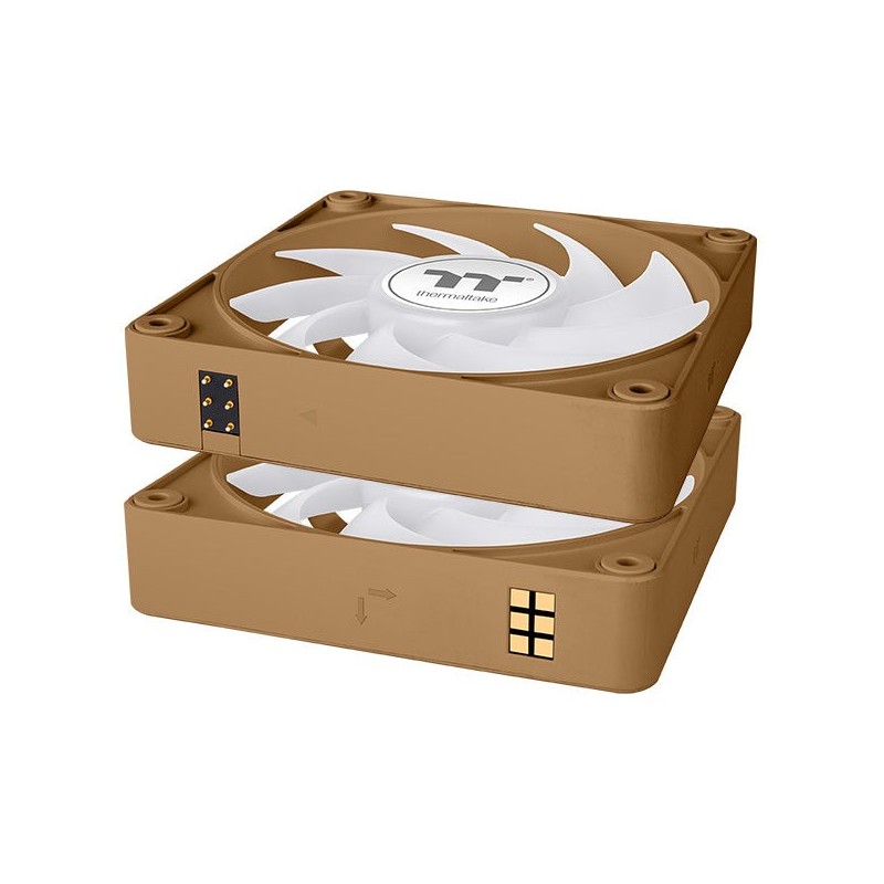 Buy Thermaltake CT120 EX ARGB 120mm 3-Pack Fan - Sand - 500–2000 RPM, 4-pin PW... in Cyprus, Nicosia, Limassol, Larnaka, Pafos