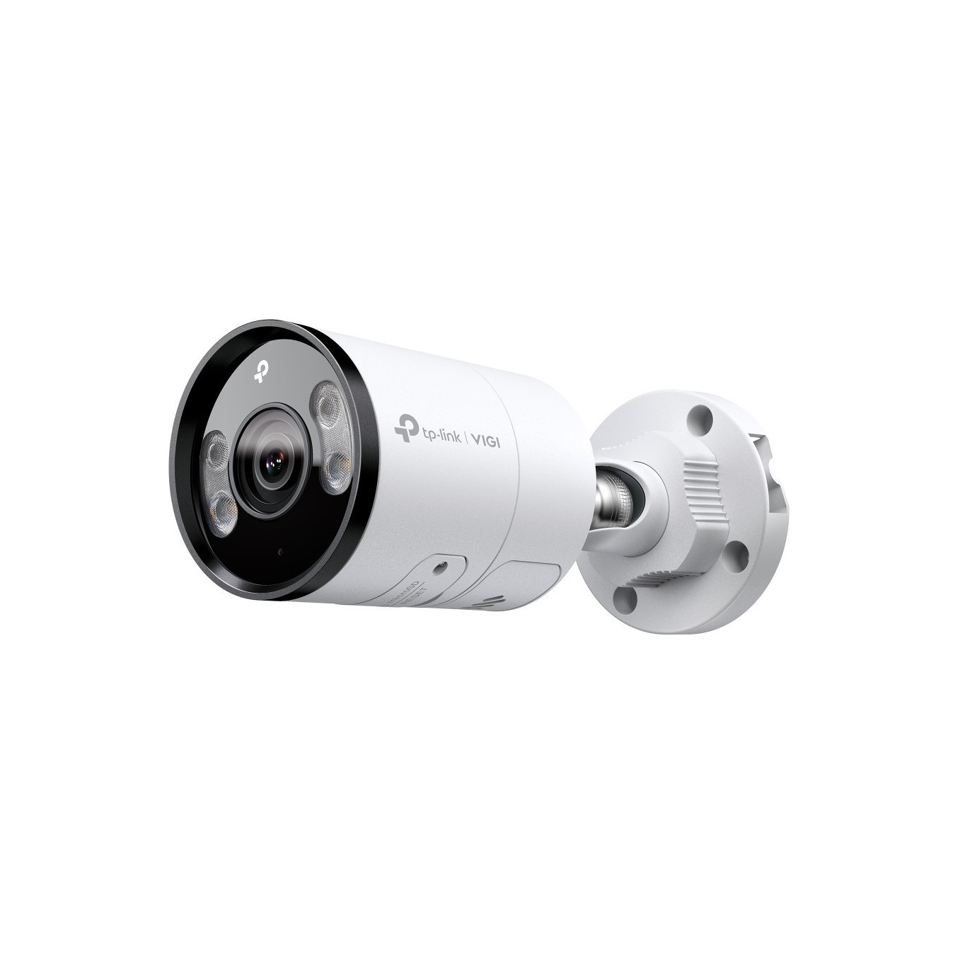 TP-Link Omada VIGI C385 (2.8mm) - 8MP 4K Full-Color Bullet Camera, White, PoE/DC, IP67, 2-Way Audio