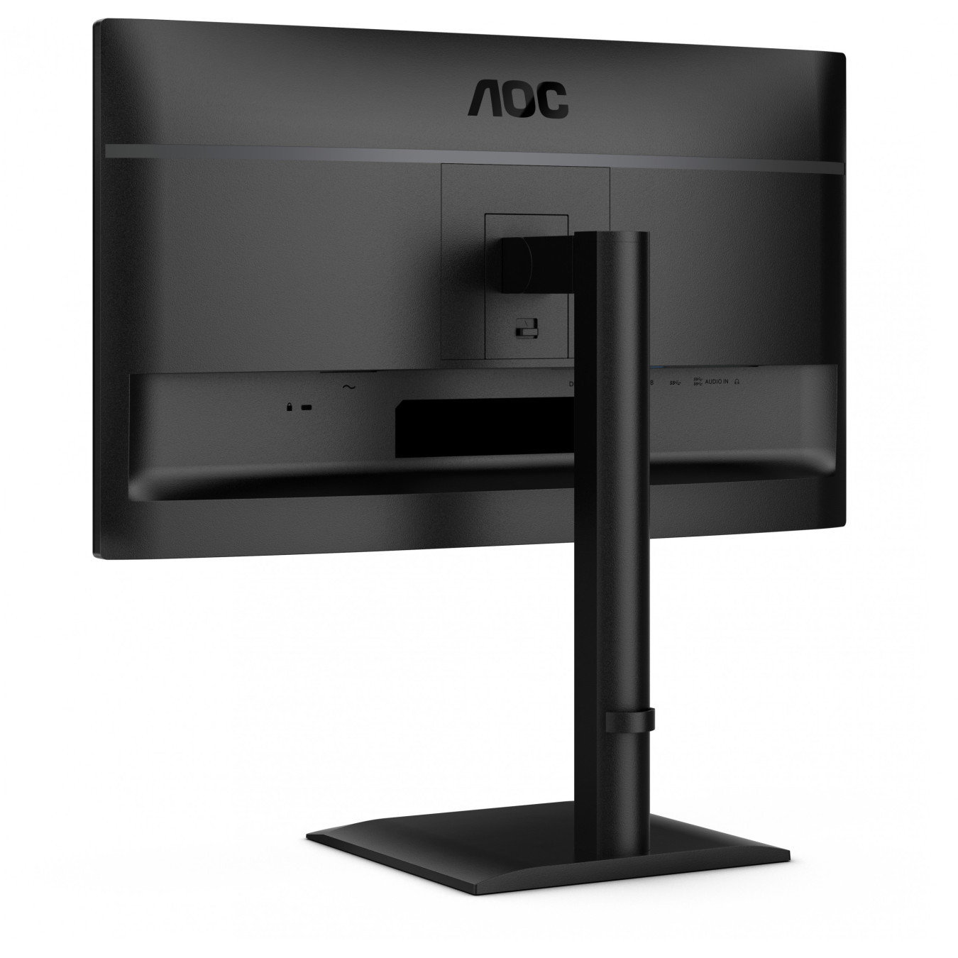AOC 24E4U - 23.8" IPS Monitor - FHD 1920x1080, 120Hz, HDMI/DP, 4x USB-A Hub, Height-Adjustable, Black