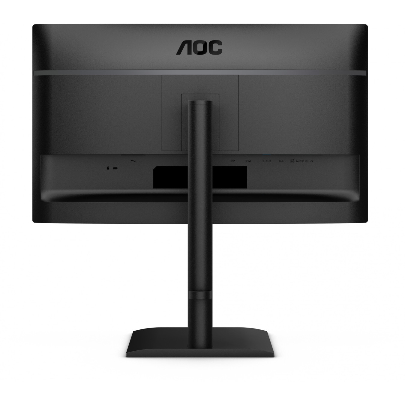 AOC 24E4U - 23.8" IPS Monitor - FHD 1920x1080, 120Hz, HDMI/DP, 4x USB-A Hub, Height-Adjustable, Black