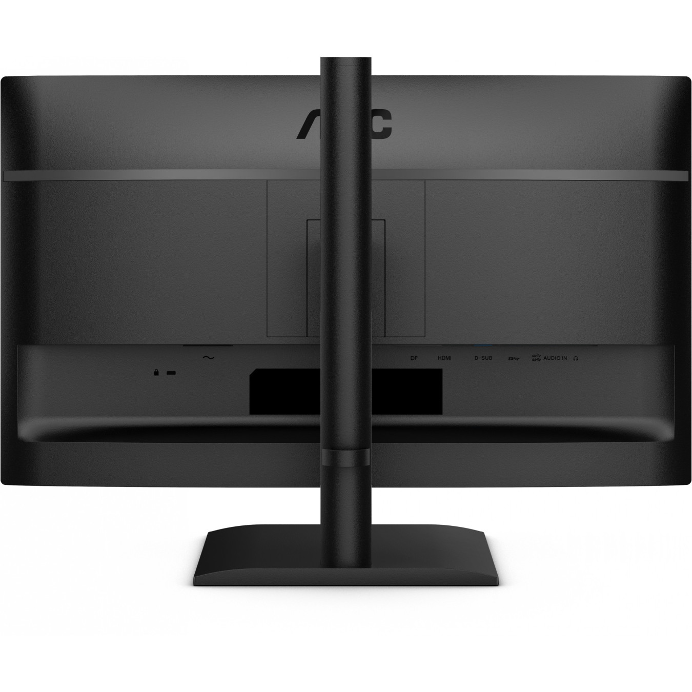 AOC 24E4U - 23.8" IPS Monitor - FHD 1920x1080, 120Hz, HDMI/DP, 4x USB-A Hub, Height-Adjustable, Black