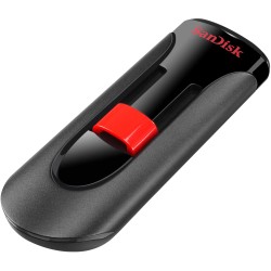Buy SanDisk Cruzer Glide - 256GB - Black/Red, USB-A (USB 2.0), Slide USB Flash D... in Cyprus, Nicosia, Limassol, Larnaka, Pafos