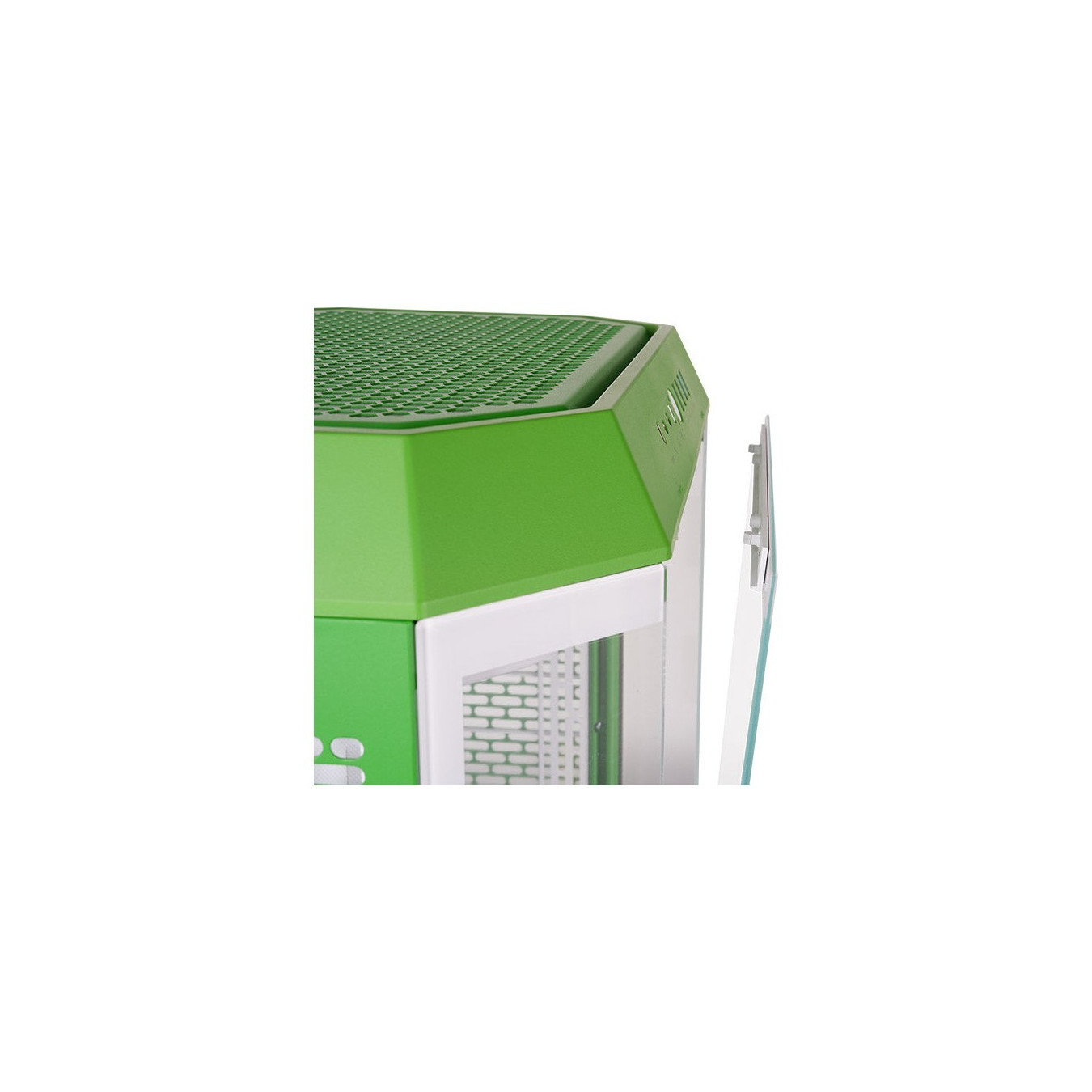 Thermaltake The Tower 600 - Mid Tower PC Case - Light-Year Green, Tempered Glass, ATX/mATX/Mini-ITX, USB-C