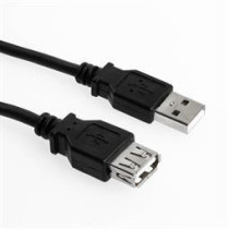 USB 2.0 Extension Cable - Sharkoon 4044951015412 - 2.0 m, USB-A Male to USB-A Female, Black — Buy in Cyprus with Fast Delivery