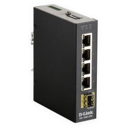 Buy D-Link DIS-100G-5SW - 5-Port Gigabit Industrial Switch, 4x RJ45 + 1x SFP, Bl... in Cyprus, Nicosia, Limassol, Larnaka, Pafos