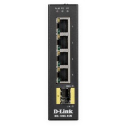 Buy D-Link DIS-100G-5SW - 5-Port Gigabit Industrial Switch, 4x RJ45 + 1x SFP, Bl... in Cyprus, Nicosia, Limassol, Larnaka, Pafos
