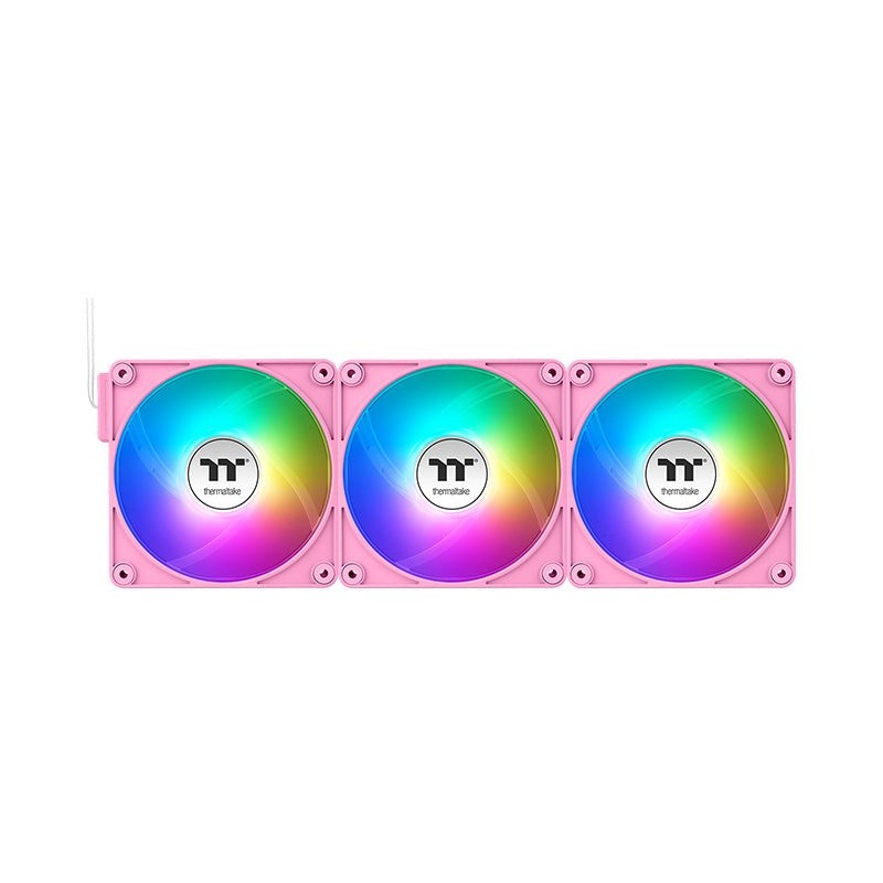 Buy Thermaltake CT120 EX ARGB 120mm PWM Case Fan - 3-Pack, Pink, 5V ARGB, 500-20... in Cyprus, Nicosia, Limassol, Larnaka, Pafos