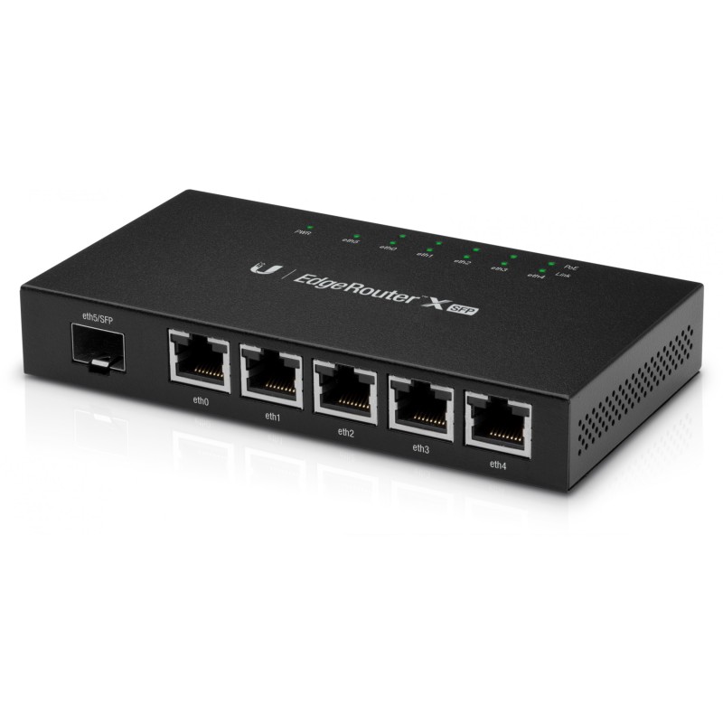 Buy Ubiquiti EdgeRouter ER-X-SFP - Black - 256MB DDR3, 880MHz MIPS, 5x Gigabit R... in Cyprus, Nicosia, Limassol, Larnaka, Pafos