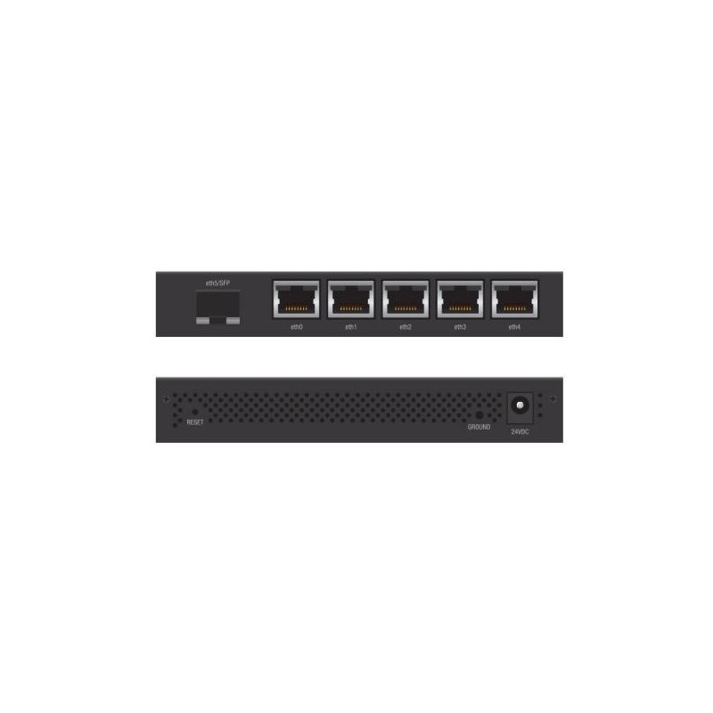 Buy Ubiquiti EdgeRouter ER-X-SFP - Black - 256MB DDR3, 880MHz MIPS, 5x Gigabit R... in Cyprus, Nicosia, Limassol, Larnaka, Pafos