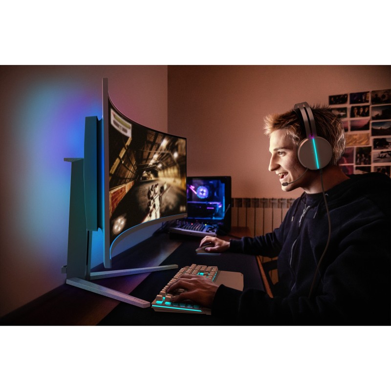 Buy Philips Evnia 49M2C8900L - 49in (124.3 cm) QD-OLED 5120x1440 32:9 Curved 144... in Cyprus, Nicosia, Limassol, Larnaka, Pafos