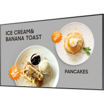 Samsung Smart Signage QM32C - 32in IPS Full HD Commercial Display, Black, 400 cd/m2, Tizen 7.0, 3x HDMI
