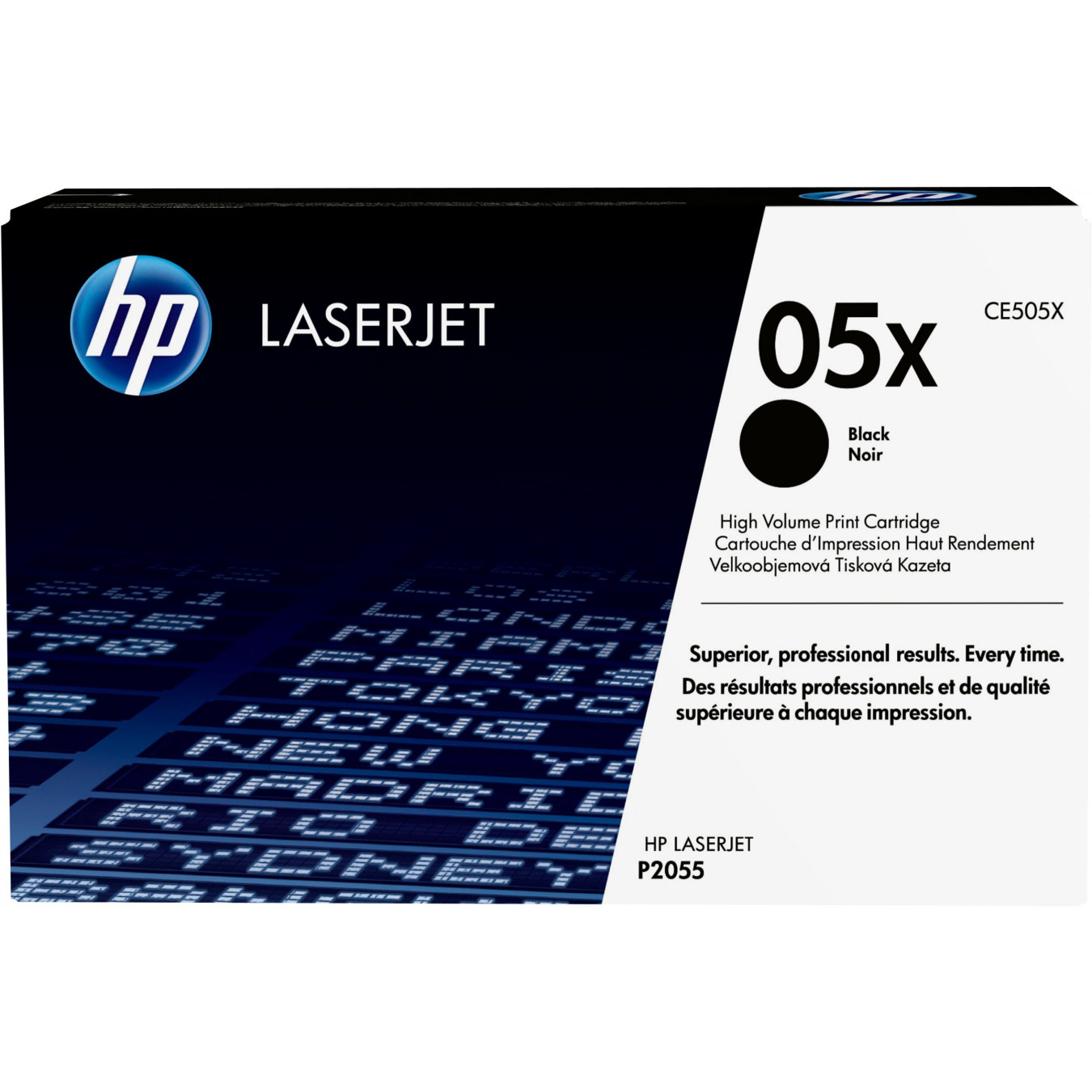 HP Original LaserJet Toner Cartridge - CE505X - High Yield Black, 6,500 pages, 1-Pack — Buy in Cyprus with Fast Delivery