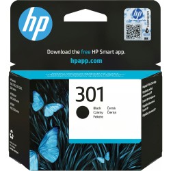 Buy HP 301 Original Black Ink Cartridge - CH561EE - Standard Yield, 170 pages in Cyprus, Nicosia, Limassol, Larnaka, Pafos