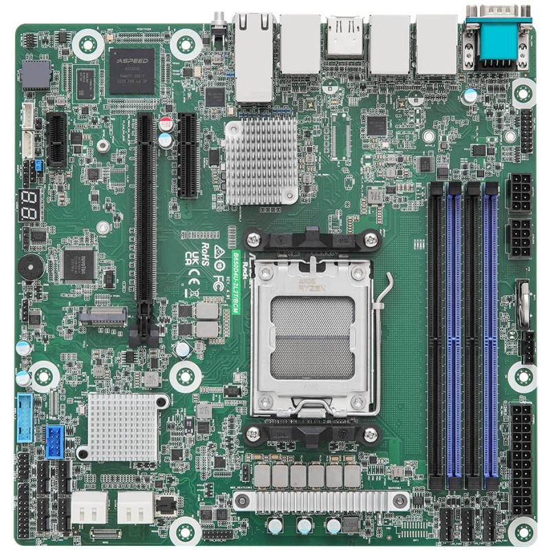Buy ASRock B650D4U-2L2T BCM Micro-ATX Motherboard - AM5 B650, DDR5, 4x DIMM (32G... in Cyprus, Nicosia, Limassol, Larnaka, Pafos