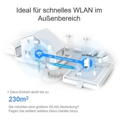 Buy TP-Link Deco X50-Outdoor - AX3000 Wi-Fi 6 Mesh Access Point, Dual-Band (2.4/... in Cyprus, Nicosia, Limassol, Larnaka, Pafos