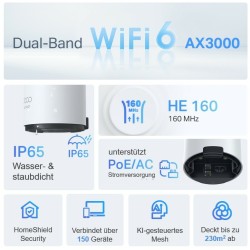 Buy TP-Link Deco X50-Outdoor - AX3000 Wi-Fi 6 Mesh Access Point, Dual-Band (2.4/... in Cyprus, Nicosia, Limassol, Larnaka, Pafos