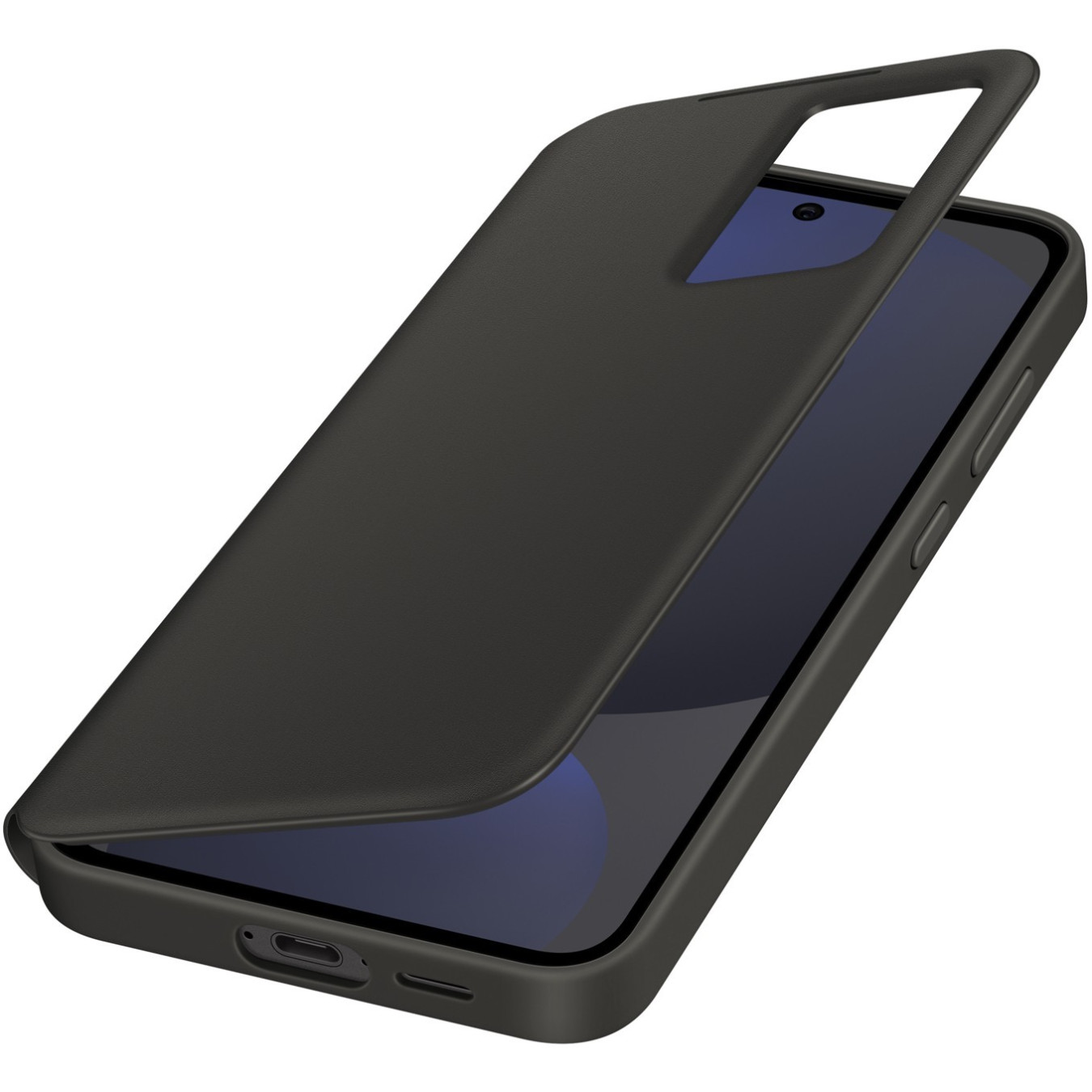 Samsung Smart View Wallet Case - Galaxy S24 FE - Black, Smart View Window, 1 Card Pocket — Buy in Cyprus with Fast Delivery