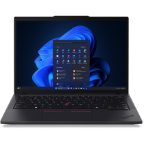 Lenovo ThinkPad T14 Gen 6 - 255U - Black, 16GB DDR5, 512GB PCIe SSD, Intel Core Ultra 7 (up to 5.2GHz), 14" WUXGA IPS