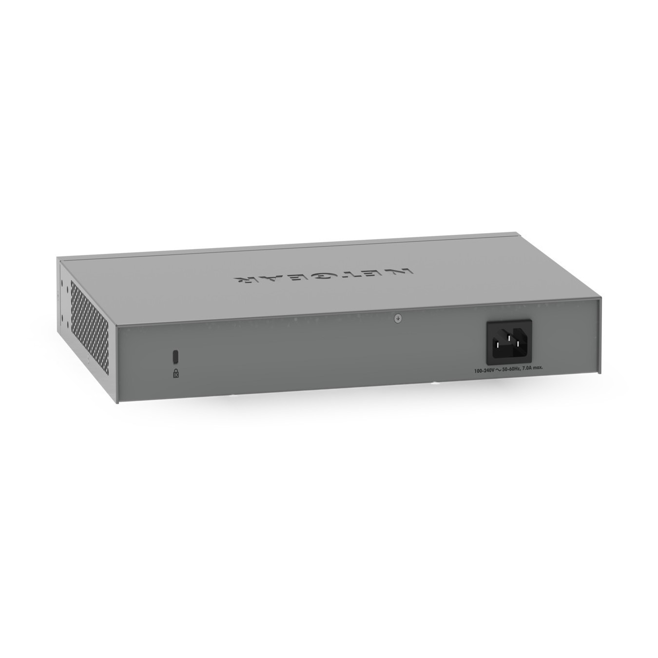 NETGEAR MS510TXUP - 8-Port PoE++ (60W/port) + 2x SFP+, 10G RJ45, 1GHz CPU, 256MB RAM, Grey, Rackmount