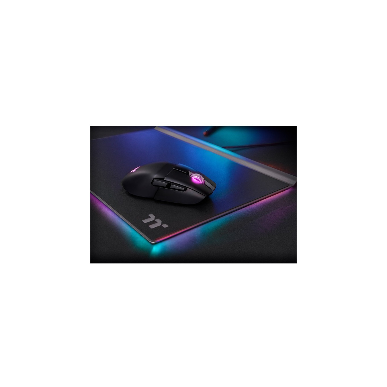 Thermaltake Argent M5 - Wireless RGB Ambidextrous Gaming Mouse - 16,000 DPI, Tri-Mode (2.4GHz/BT/Wired), Black