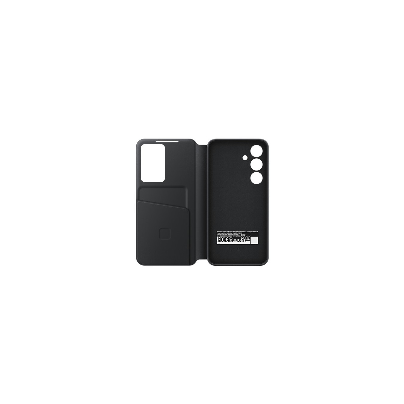 Samsung Smart View Wallet Case - Galaxy S24 - Black, 1 Card Pocket, Scratch-Resistant — Buy in Cyprus with Fast Delivery