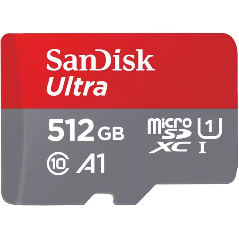 Buy SanDisk Ultra microSDXC 512GB - 150MB/s, UHS-I A1, Class 10 (U1), SD Adapter... in Cyprus, Nicosia, Limassol, Larnaka, Pafos