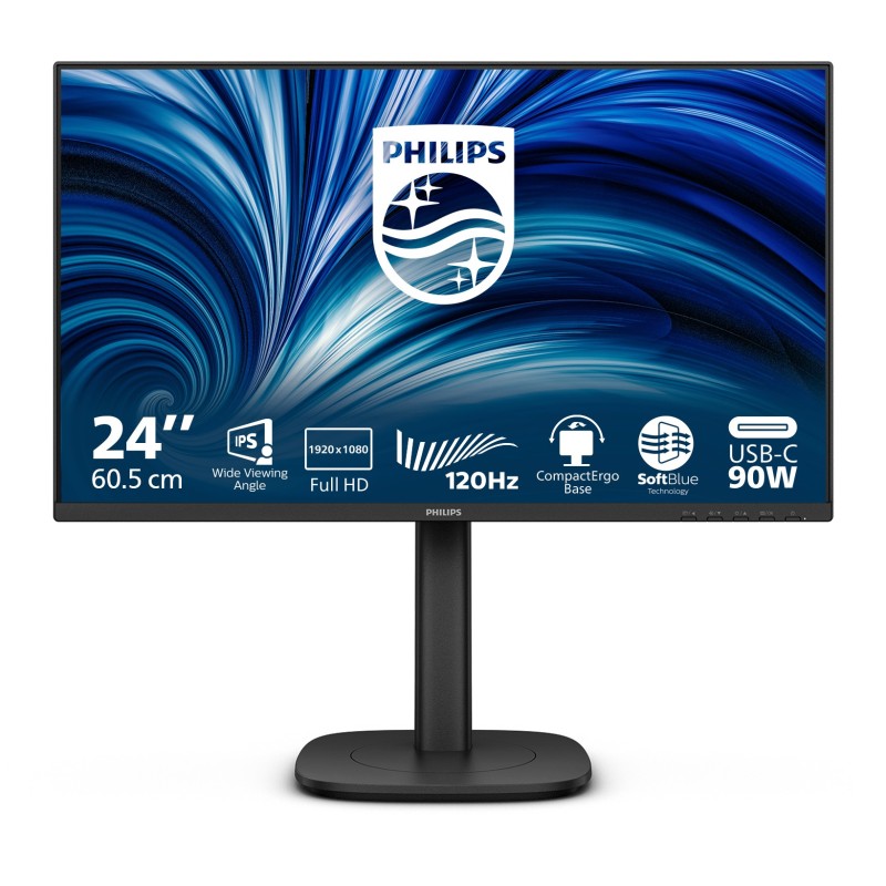 Buy Philips 24B2U3301 - 23.8-inch IPS FHD (1920x1080) Monitor, 120Hz, 4ms GTG, U... in Cyprus, Nicosia, Limassol, Larnaka, Pafos