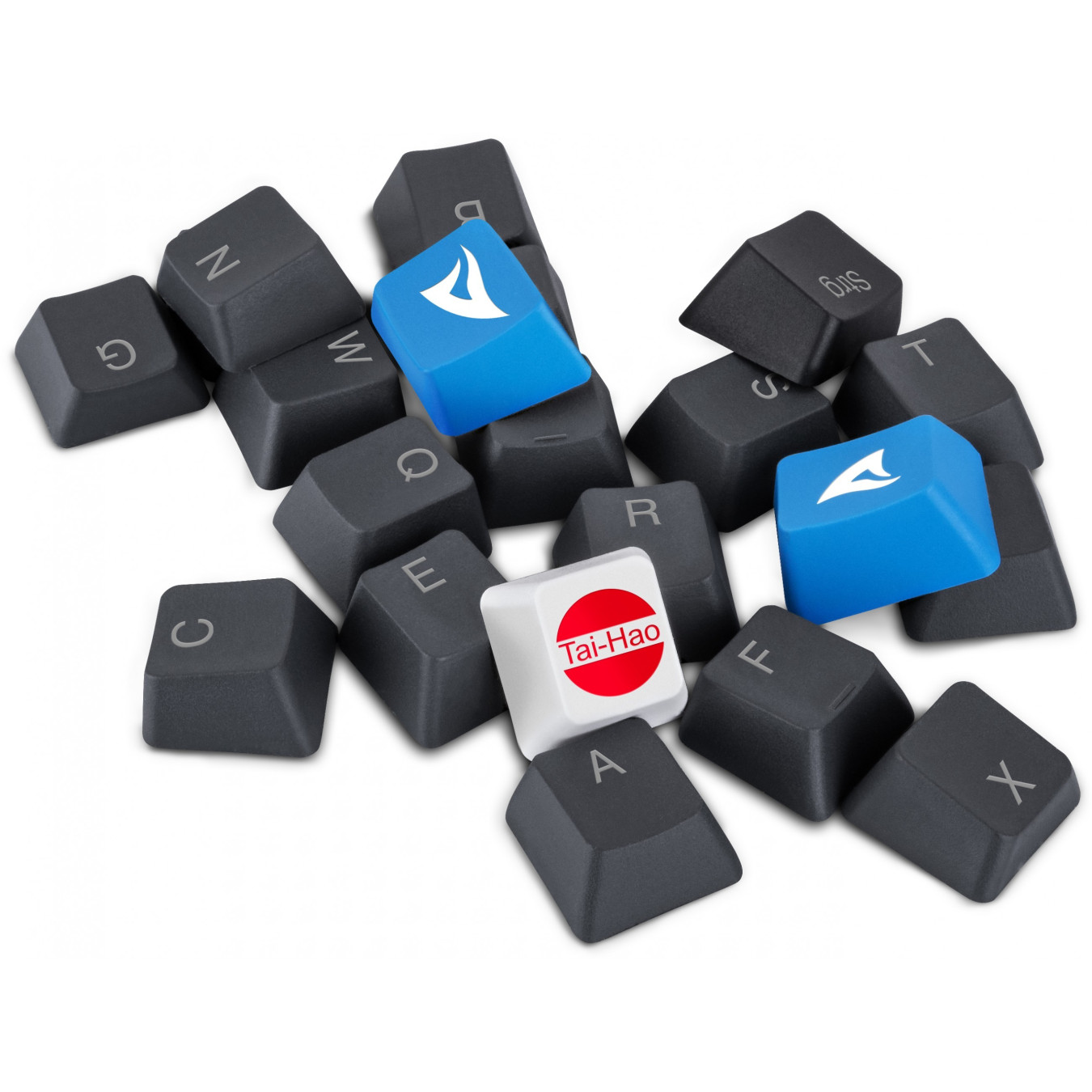 Sharkoon SKILLER SAC20 - 114‑Key Mechanical Keycap Set - Black ANSI (US) — Buy in Cyprus with Fast Delivery