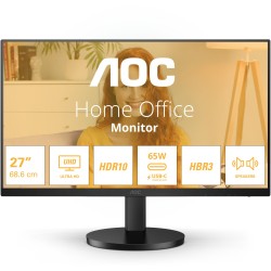 Buy AOC U27B3CF - 27-inch 4K IPS Monitor, 3840x2160, USB-C PD 65W, 2×HDMI 2.0, ... in Cyprus, Nicosia, Limassol, Larnaka, Pafos