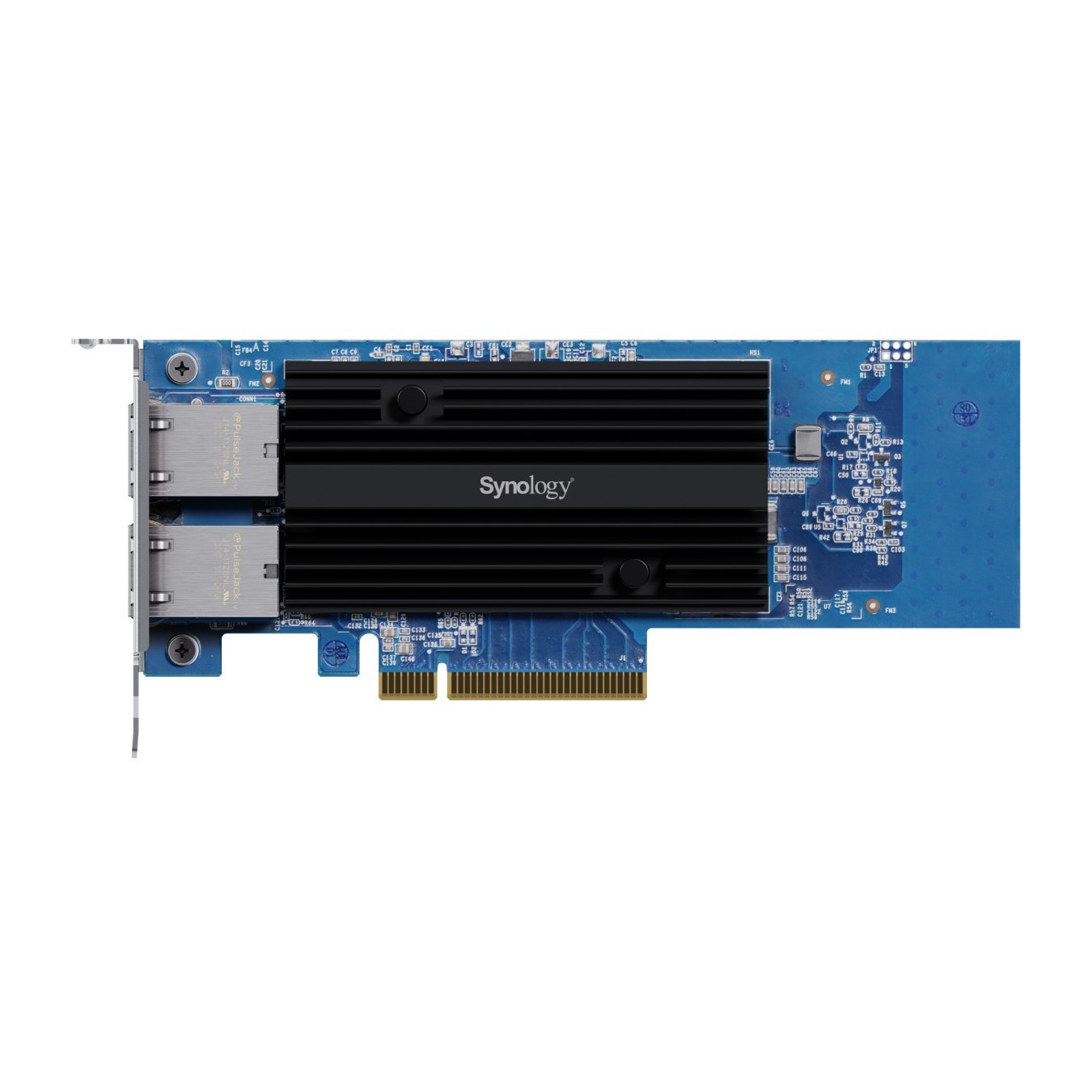 Synology E10G30-T2 - Dual-Port 10GbE PCIe 3.0 Network Card - 2x RJ45, Internal, Blue — Buy in Cyprus with Fast Delivery