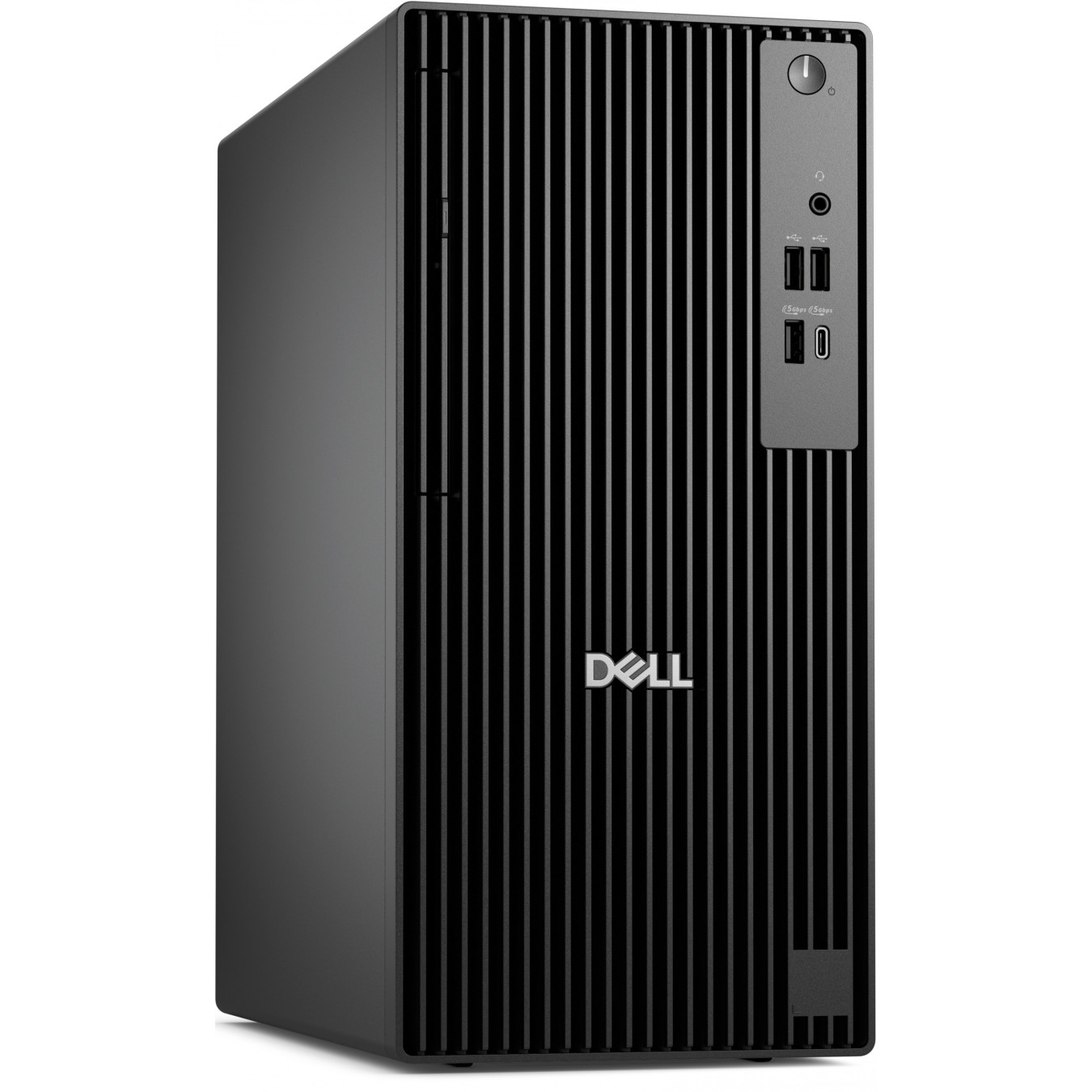 Dell Pro Tower QCT1250 - Intel Core Ultra 5 235 (14-core, up to 5.0GHz) - 16GB DDR5, 512GB NVMe, DVD±RW, Windows 11 Pro (Black)